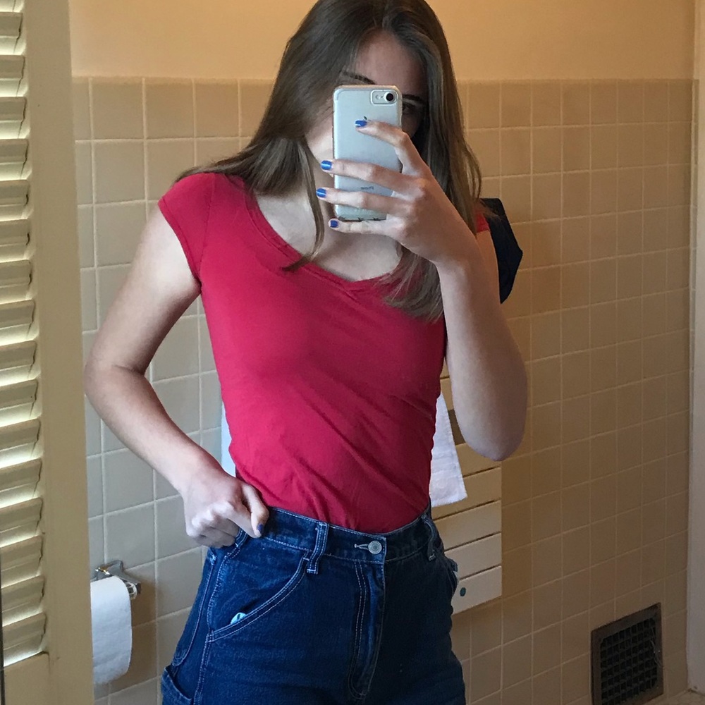 red shirt